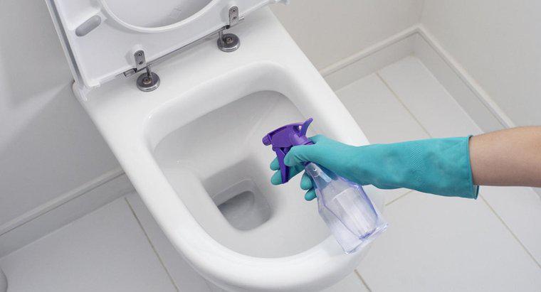 Oțetul poate curăța toaleta vaselor?