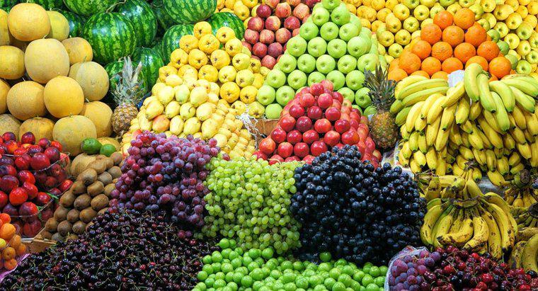Câte tipuri de fructe sunt prezente în lume?