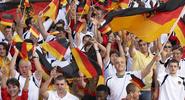 Ce reprezinta culorile steagului german?