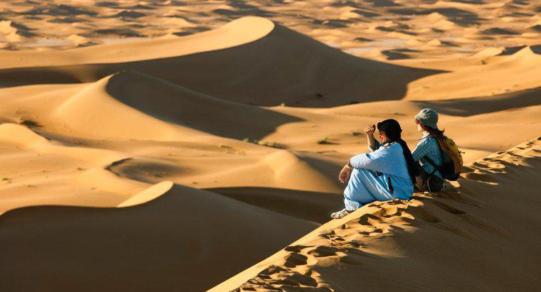 Unde este Deșertul Sahara?