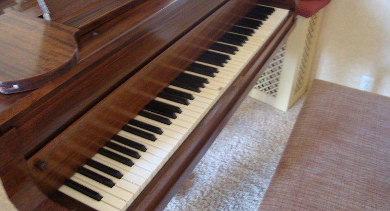 Câte chei are un pian?