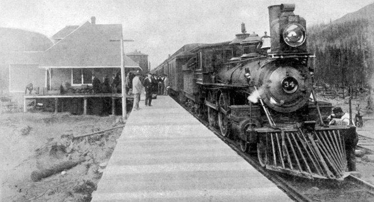 Care au fost efectele căilor ferate transcontinentale?