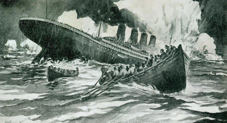 Câți oameni au fost pe Titanic când sa scufundat?