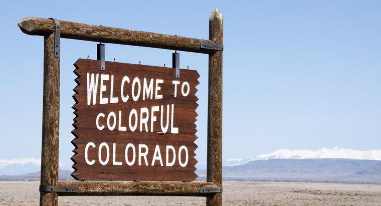 Cum a obținut numele Colorado?