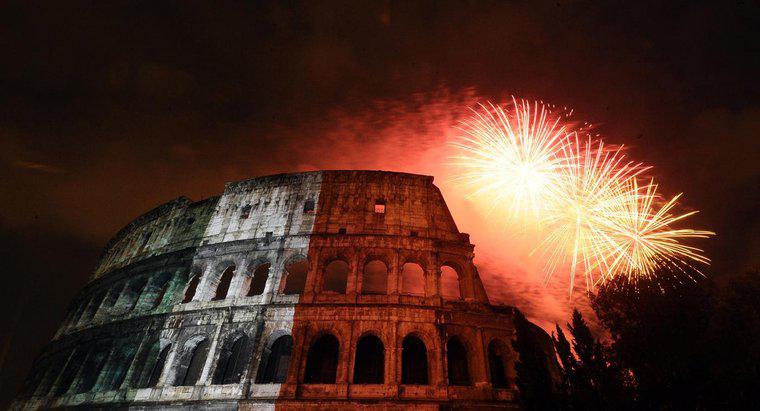 Cine au fost primii europeni la focuri de artificii de masterat?