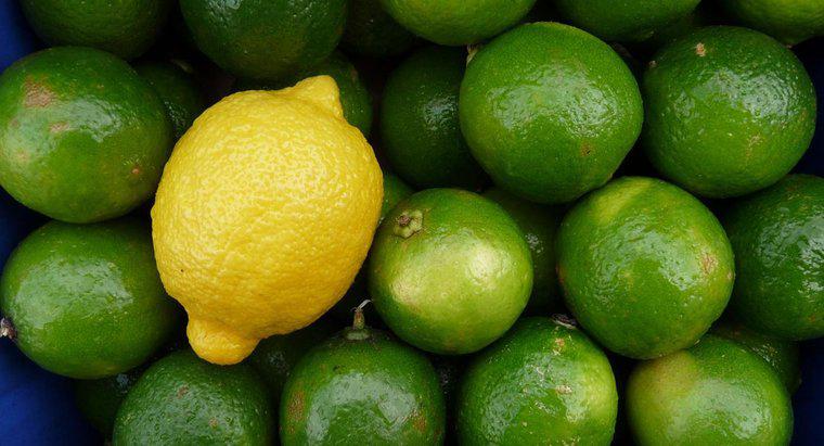 Care sunt diferențele dintre limone și limone?
