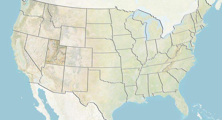 Care sunt numele celor 50 de state din SUA?