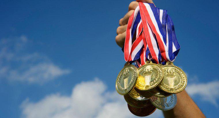De ce sunt făcute medaliile olimpice de aur?