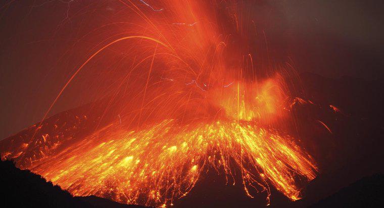 Ce condiții fac pentru o erupție vulcanică violentă?
