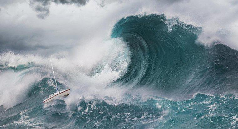 Ce cauzează un tsunami?