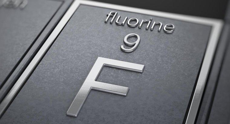 Cât de multe electroni Valence are Fluorina?