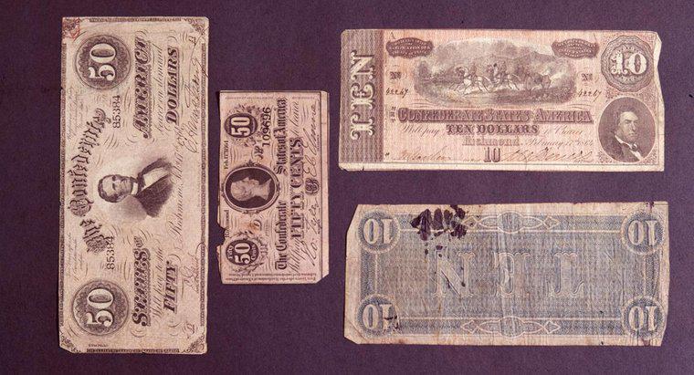 Care este valoarea banilor confederați?