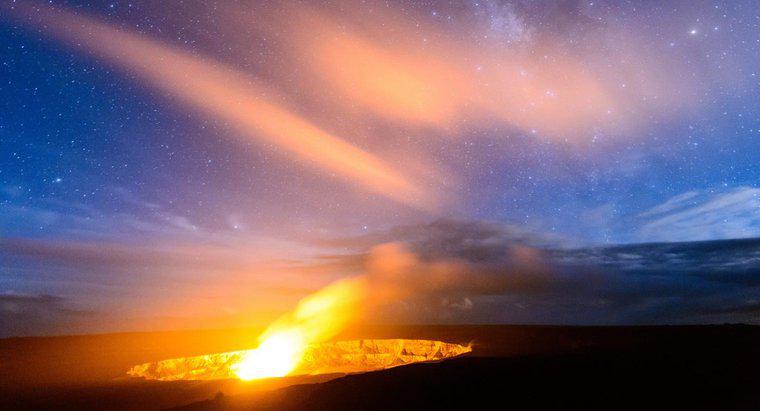 Cât de multe vulcani are Hawaii?