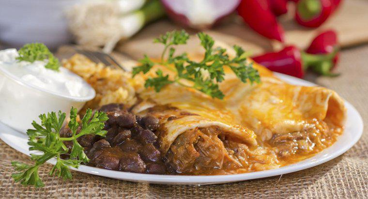 Ce restaurante sunt cunoscute pentru rețetele Enchilada de carne de vită?