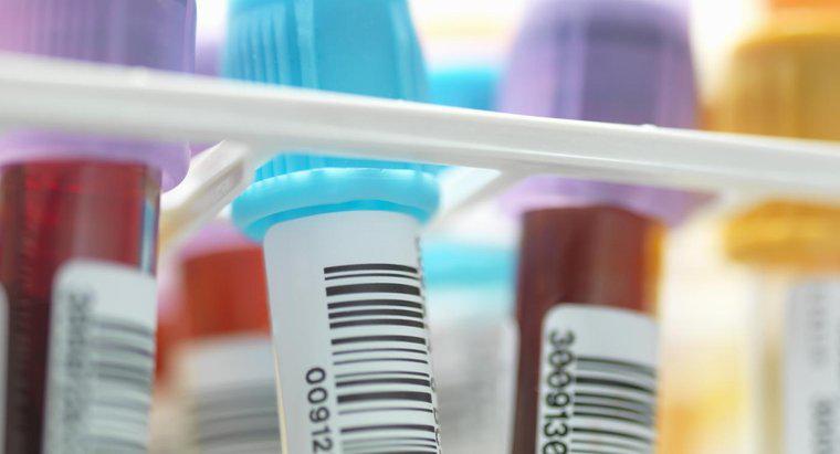Ce tub de culoare este folosit pentru un test de laborator BMP și cât de mult este folosit sângele?