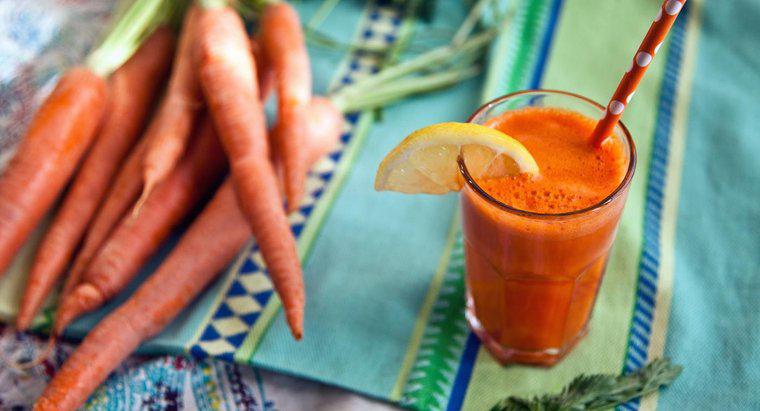 Care sunt efectele prea multor suc de morcovi?