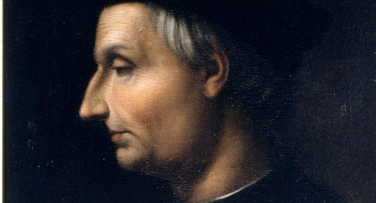 Care au fost credințele lui Machiavelli?