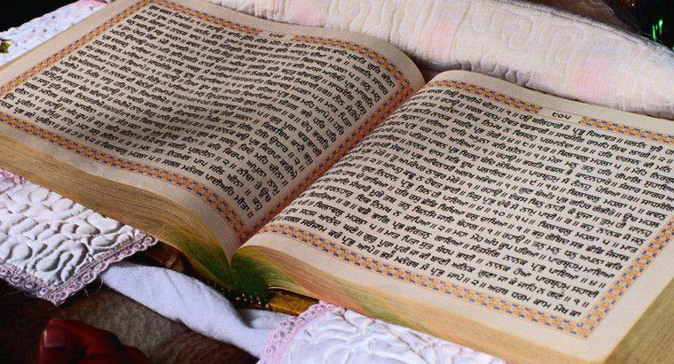 Care este numele cărții sfinte Sikh?