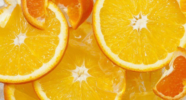 Poți îngheța portocalele?