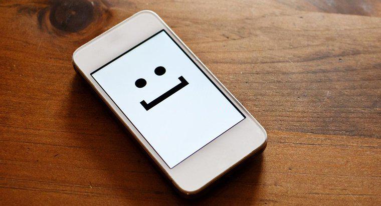 Care este simbolul unei fețe zâmbitoare când trimiteți mesaje text?