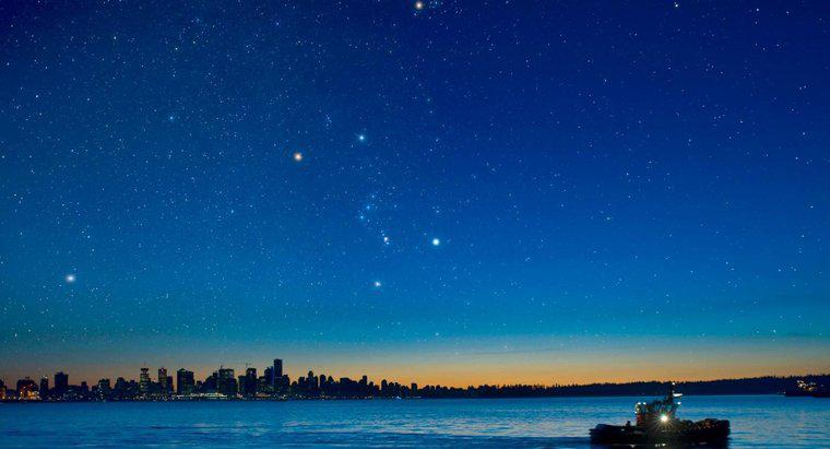 Care sunt cele mai cunoscute constelații?