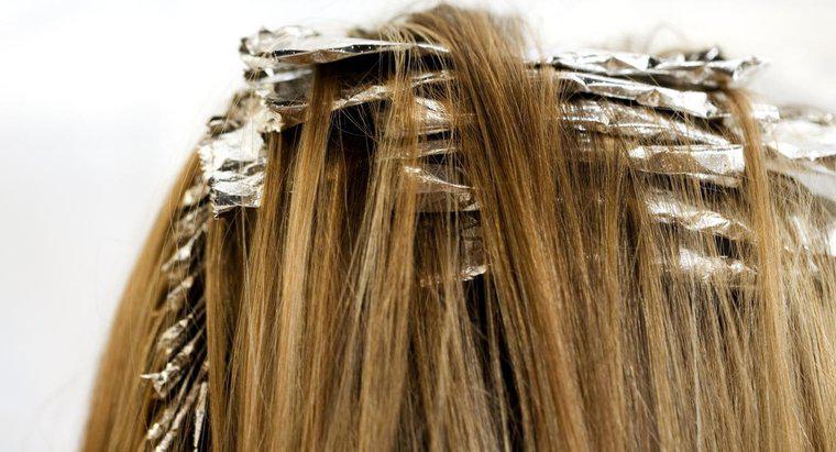 Puteți utiliza folia de aluminiu pentru părul de culoare?