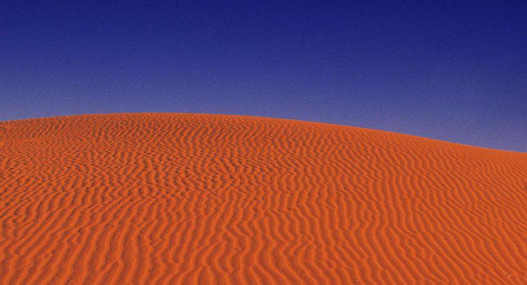 Care sunt cele mai mari nisipuri de nisip?