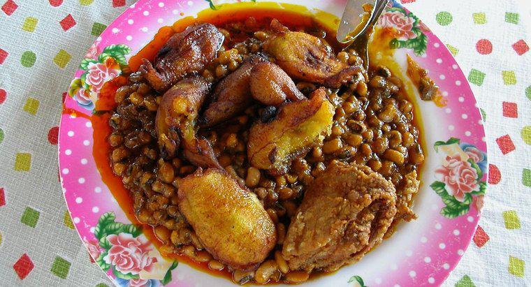 Ce mănâncă oamenii în Ghana?
