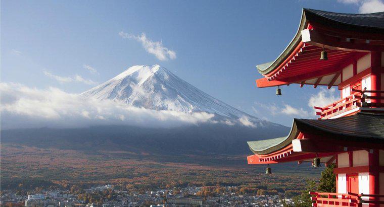 Care este istoria erupției de pe Muntele Fuji?