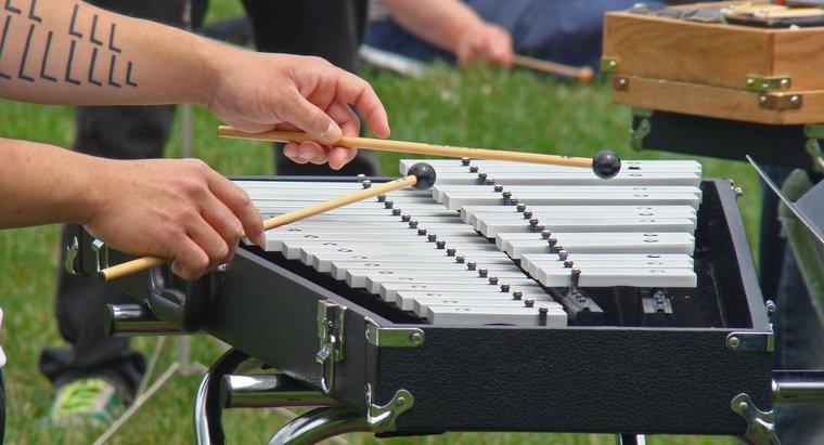 De ce este făcut un Glockenspiel?