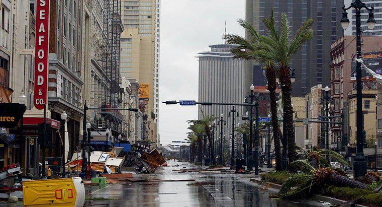 A fost cartierul francez din New Orleans zona care a fost lovită cel mai tare de uraganul Katrina?