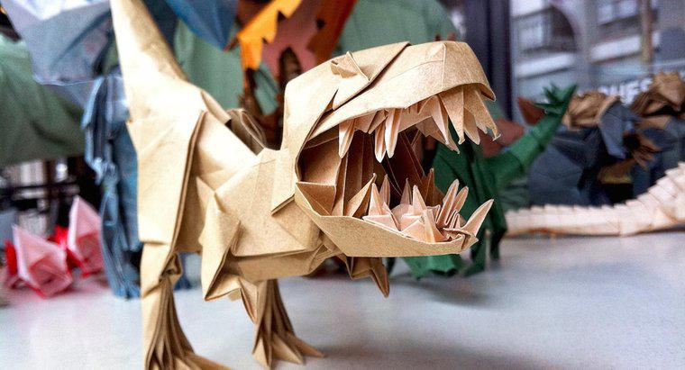 Cum faci un Origami T. Rex?