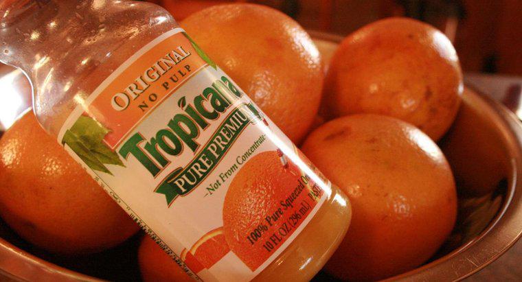 Sucul de portocale este o substanță pură?