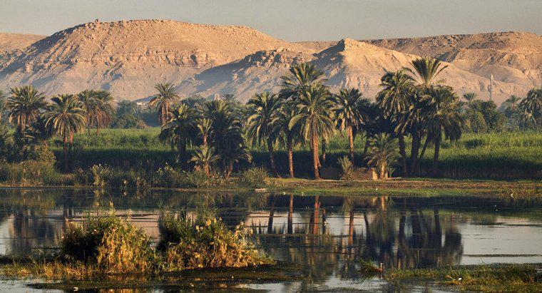 Unde locuiau majoritatea egiptenilor vechi?