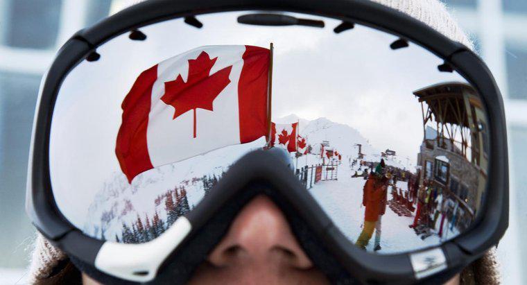 Ce reprezintă culorile steagului canadian?