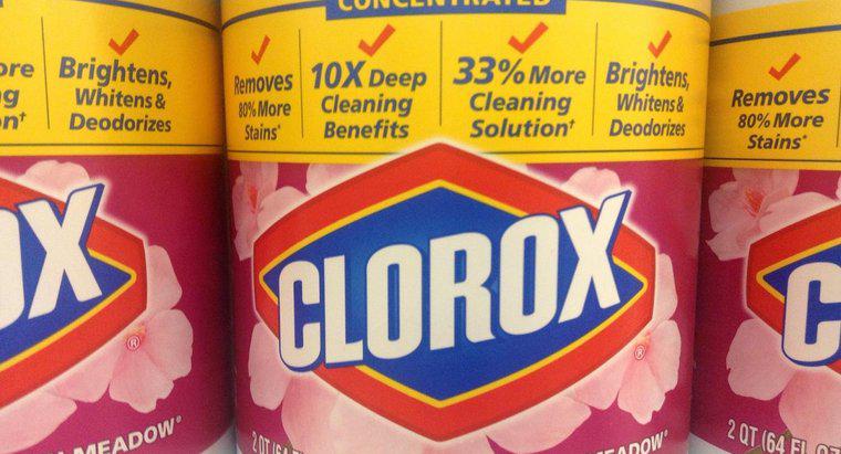 Va curata betonul Clorox?