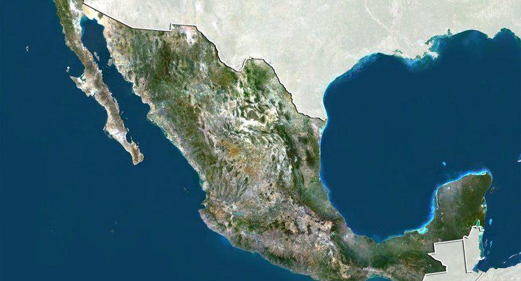 Ce sunt două peninsule găsite în Mexic?