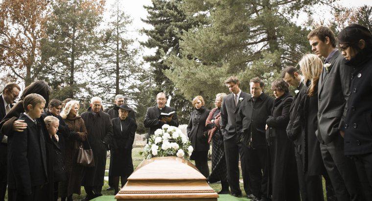 Cum ar trebui să spui o recunoaștere funerară?