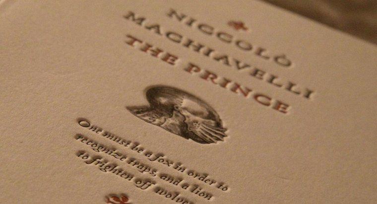 De ce a scris Niccolo Machiavelli Printul?