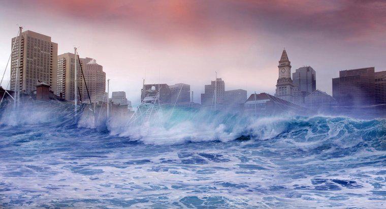 Ce fel de daune poate provoca un tsunami?