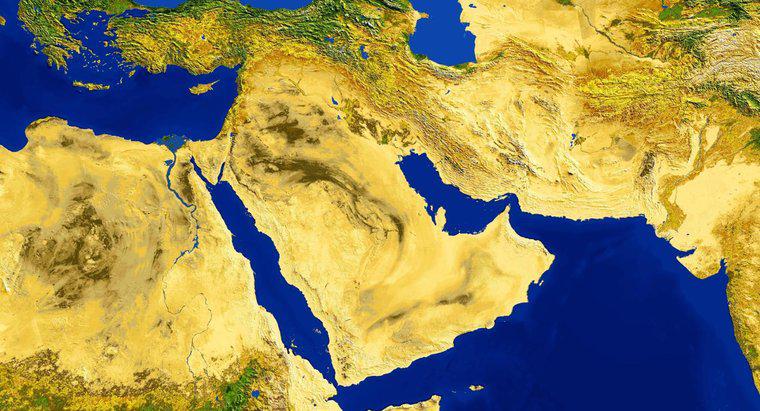 Unde este situată Orientul Mijlociu?