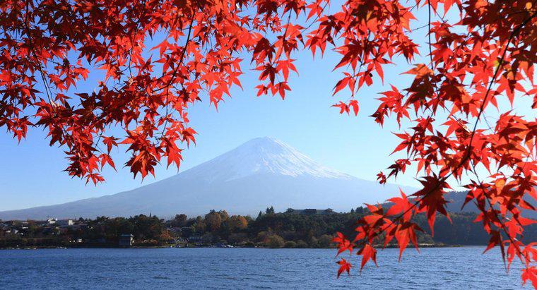 Cum a fost construit Muntele Fuji?