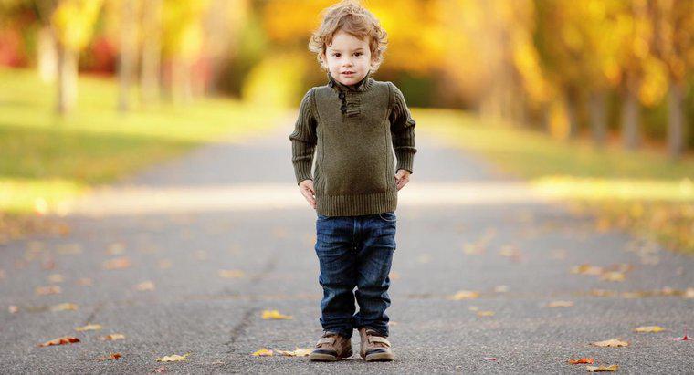 Ce este o dimensiune medie a pantofului pentru un copil de 2 ani?