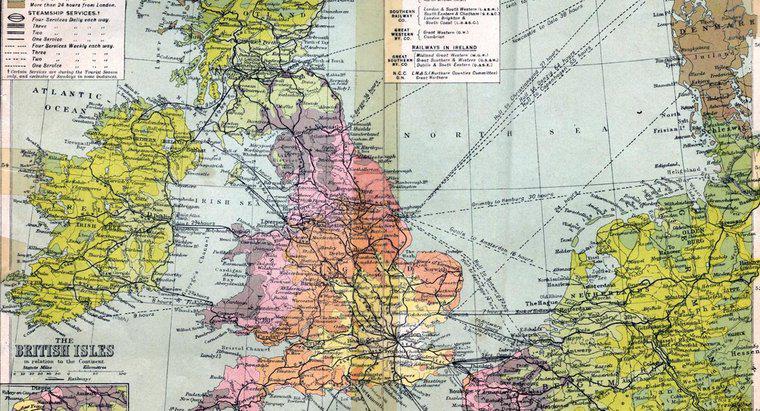 Care este lungimea Marii Britanii?