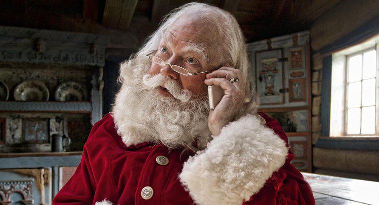 Există un număr care permite apelurilor copiilor sau textului Santa gratuit?