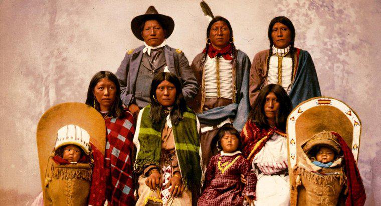 Ce tip de îmbrăcăminte au purtat americanii nativi?