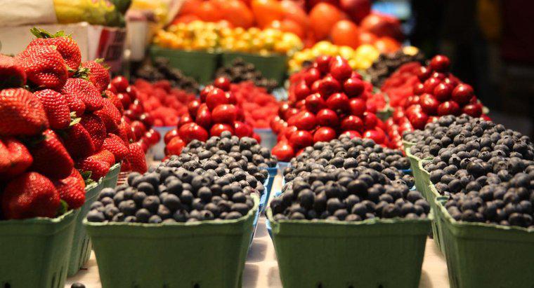 Care sunt câteva exemple de fructe noncitrice?