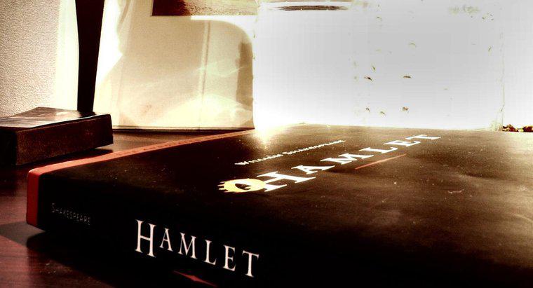 Care sunt exemplele de personificare în "Hamlet"?