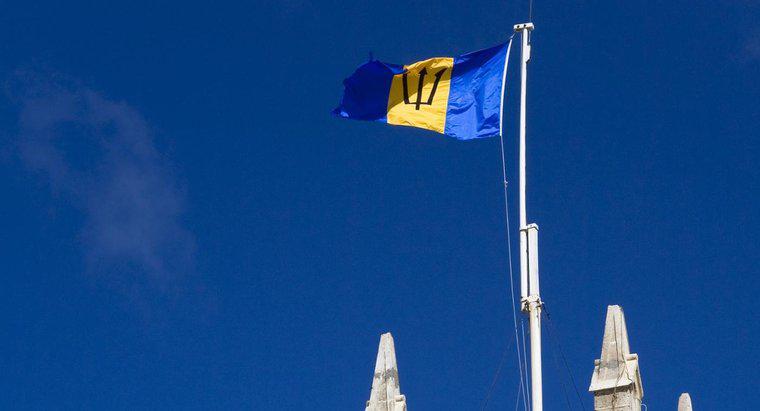 Care este semnificația din spatele steagului din Barbados?