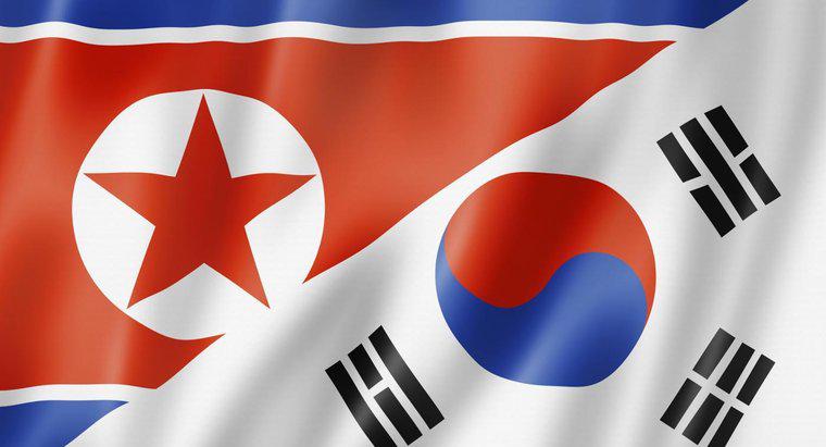 Când au împărțit Nordul și Coreea de Sud?